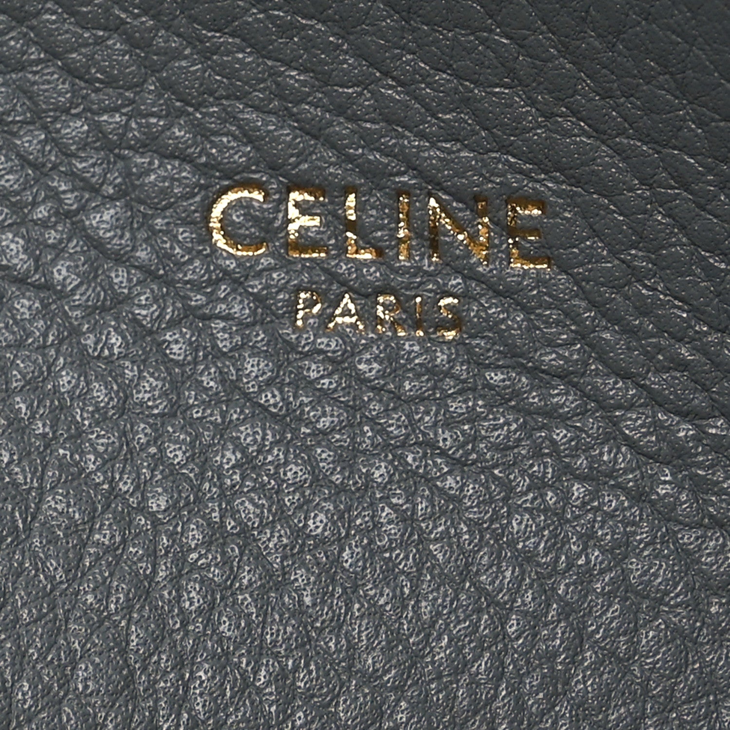 Celine Supple Calfskin Medium Appoline Zinc 7 of 12