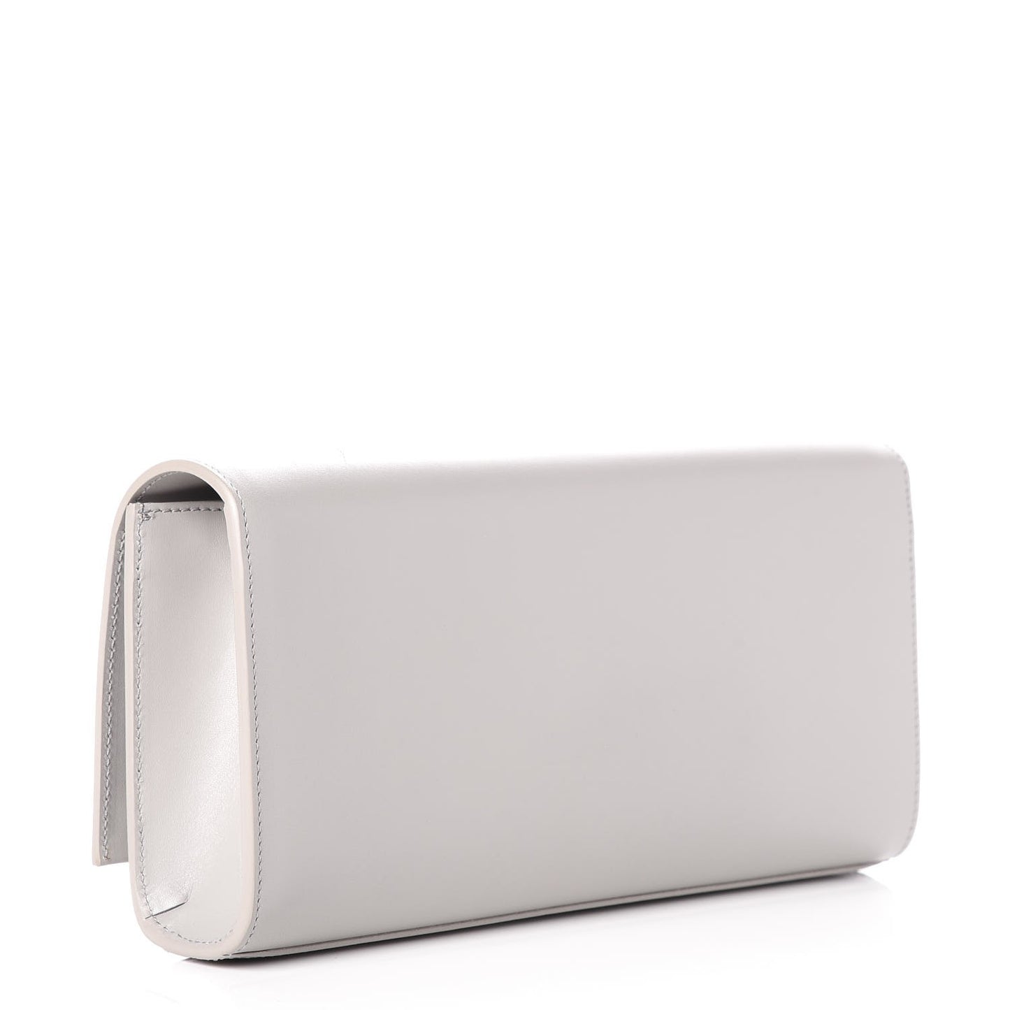 Calfskin Classic Monogram Tassel Clutch Souris