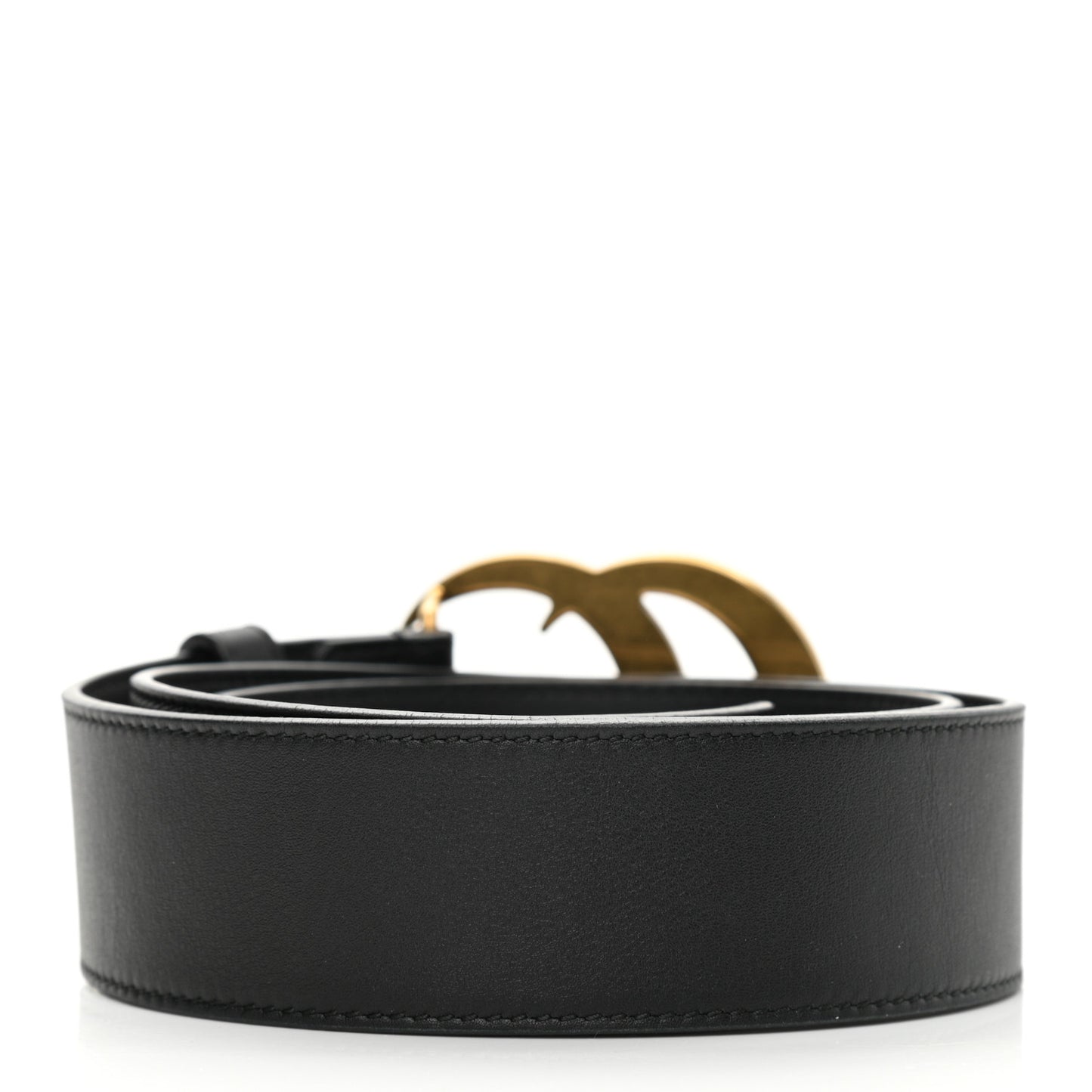 Calfskin Double G 40mm Belt 80 32 Black