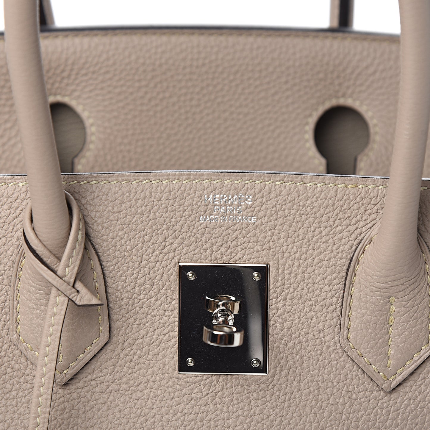 Togo Birkin 30 Gris Tourterelle