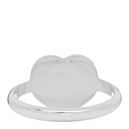 Tiffany Sterling Silver Return to Tiffany Heart Ring 54 6.75 3 of 4