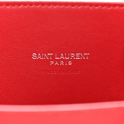 Saint Laurent Grained Calfskin Nano Sac De Jour Lipstick Red 6 of 12