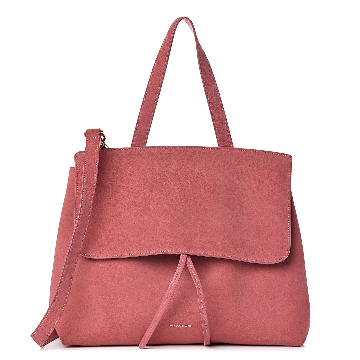 Suede Lady Bag Blush