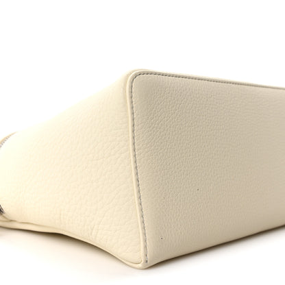 Loro Piana Grained Calfskin Extra Pocket L27 Whisper White 8 of 9