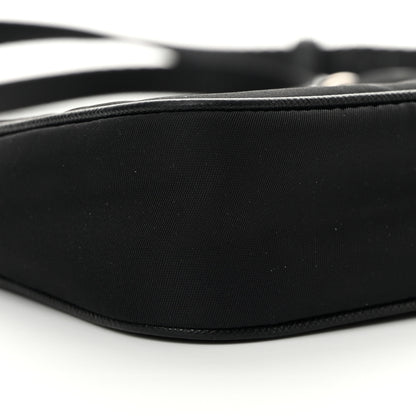 Prada Tessuto Nylon Mini Re-Edition 2000 Shoulder Bag Black 9 of 14