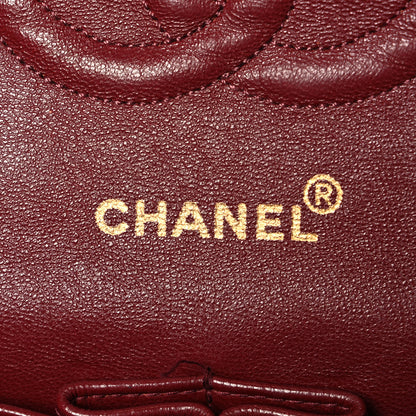 Chanel Lambskin Quilted Medium Double Flap Black 6 of 13