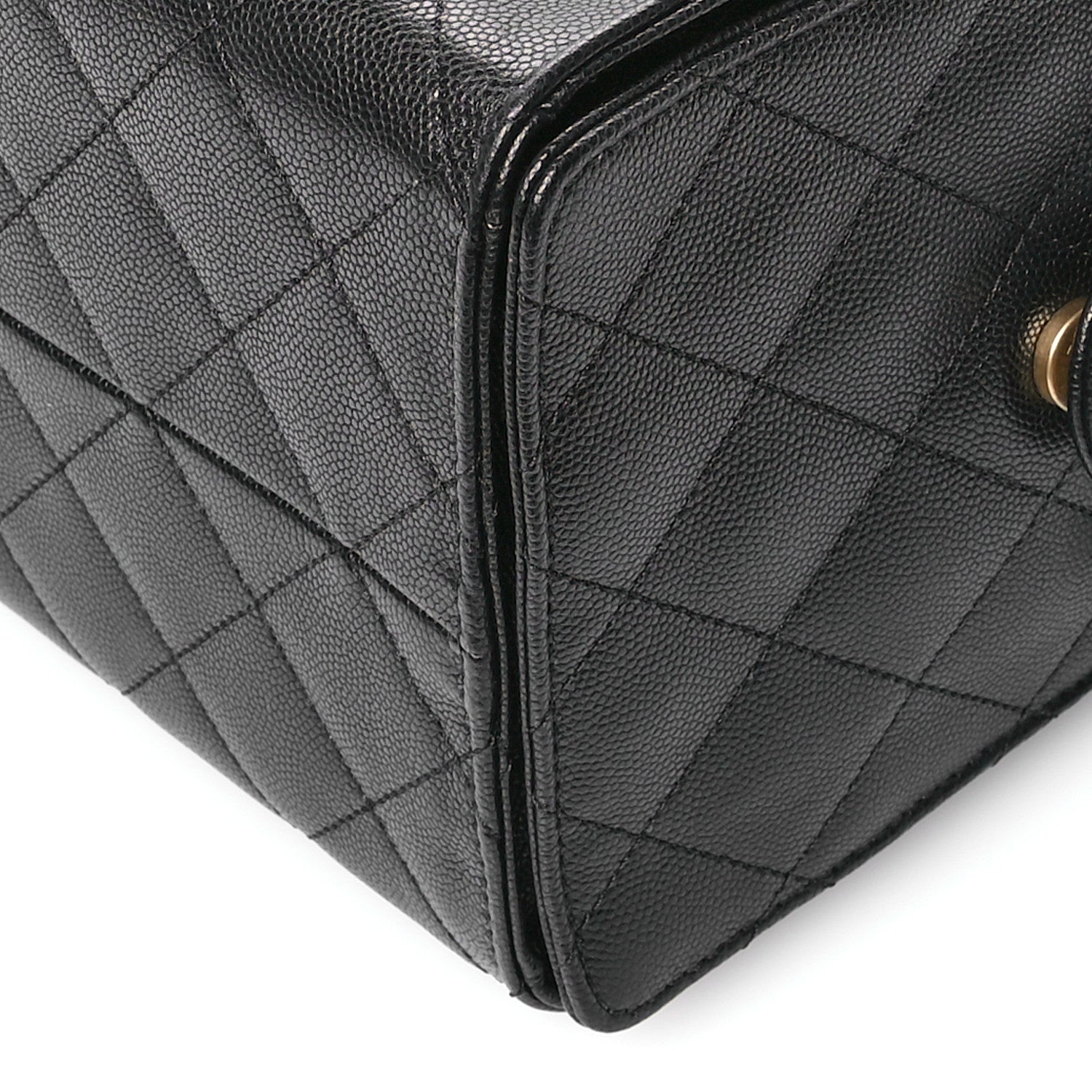 Chanel Caviar Quilted Medium Chanel 25 Handbag Black 10 of 10