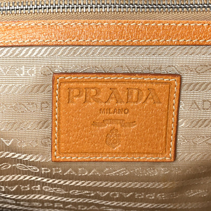 Prada Paglia Cinghiale Frame Bag Naturale Cuoio 6 of 10