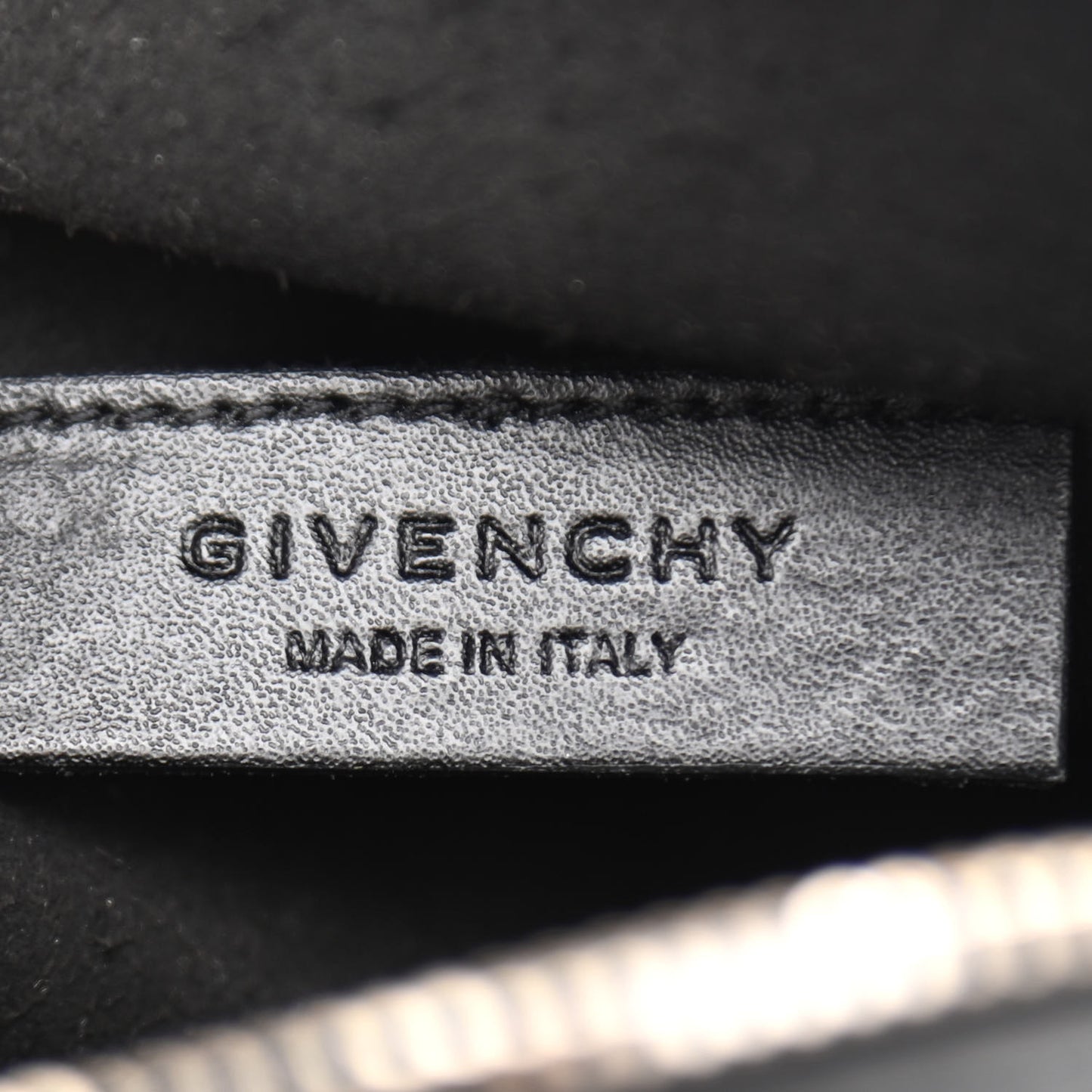 Calfskin Star Micro Lucrezia Black Silver