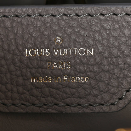 Louis Vuitton Taurillon Capucines MM Steeple Gray 7 of 10