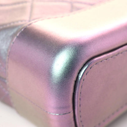 Chanel Iridescent Lambskin Calfskin Quilted Small Gabrielle Hobo Light Purple 12 of 16