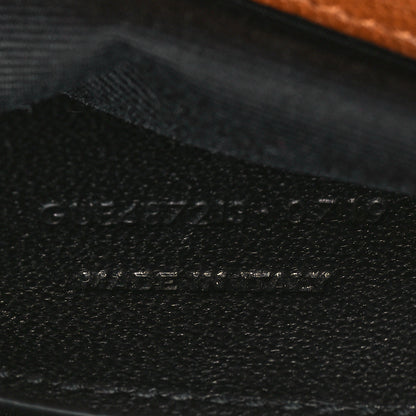 Saint Laurent Sheepskin Matelasse Chevron Monogram Medium College Bag Brick 7 of 9
