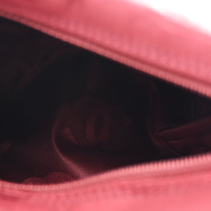 Chanel Calfskin Contrast Stitch Small Surpique Bowler Red 7 of 14