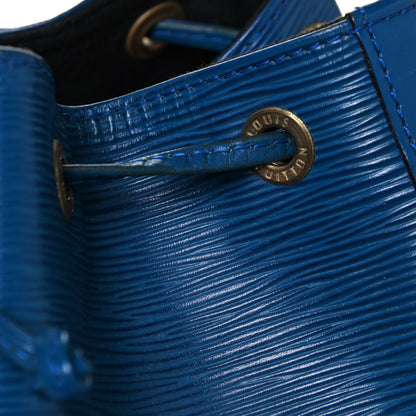 Louis Vuitton Epi Petit Noe Blue 13 of 15