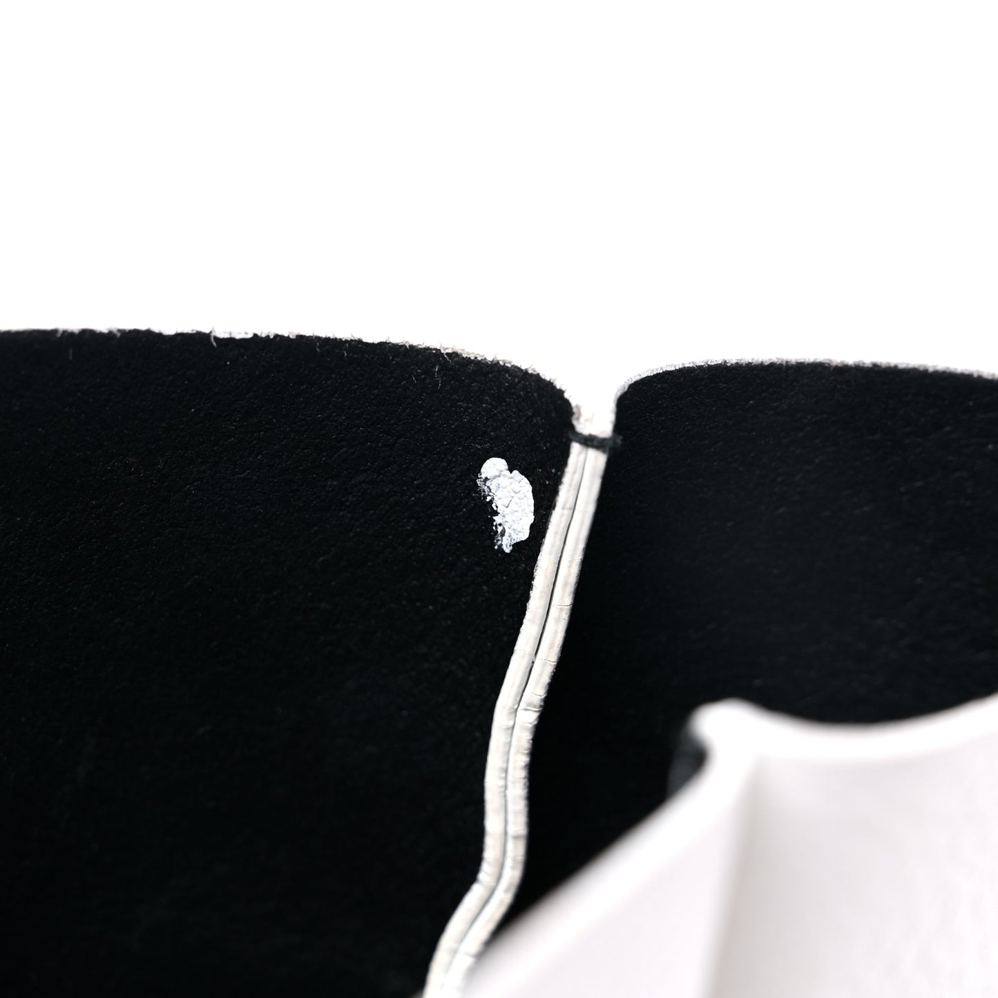 Veau Baltimore Double Sided Small Everyday Tote Optic White Black