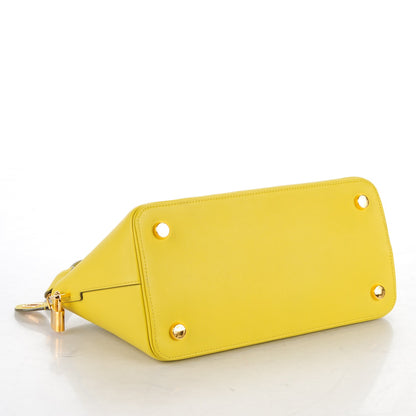 Louis Vuitton Chevre Frisson Triangle Yellow 4 of 7