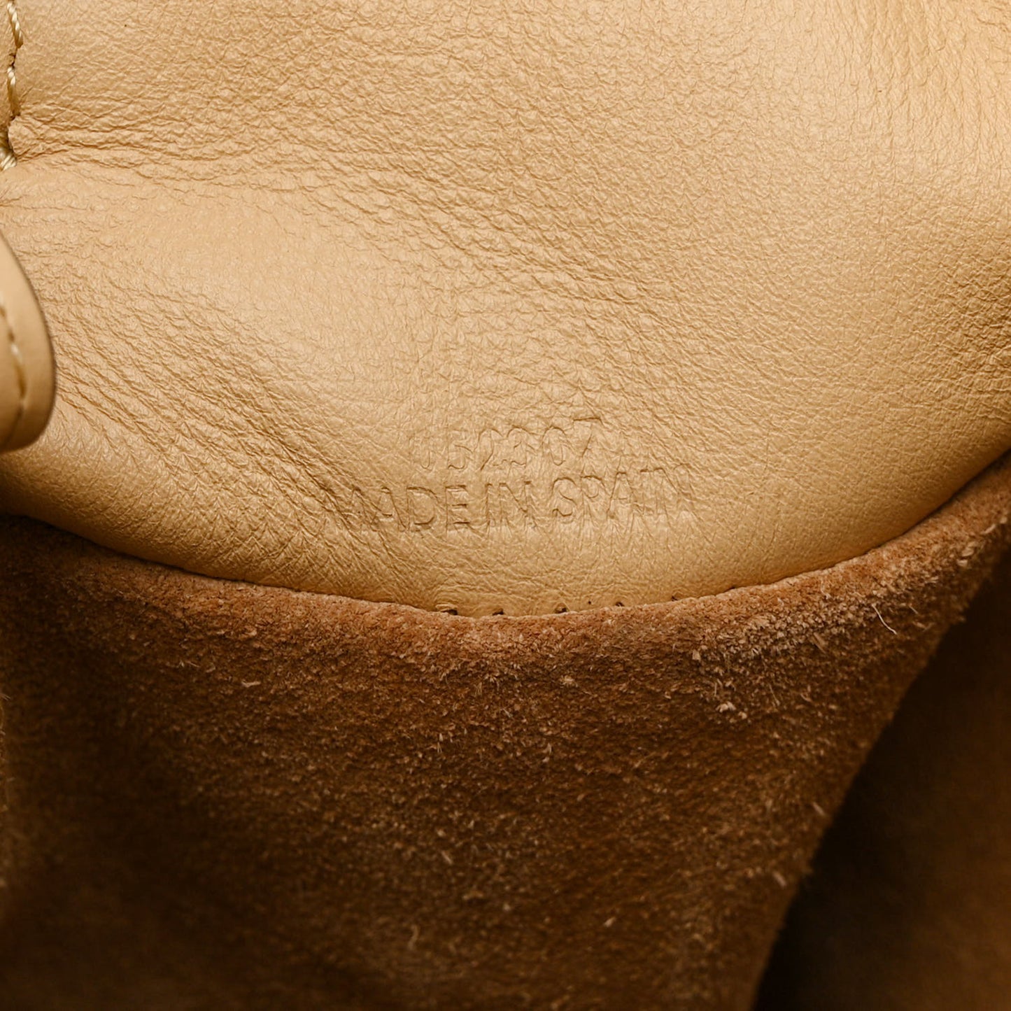 Nappa Flamenco Knot Clutch Dark Butter