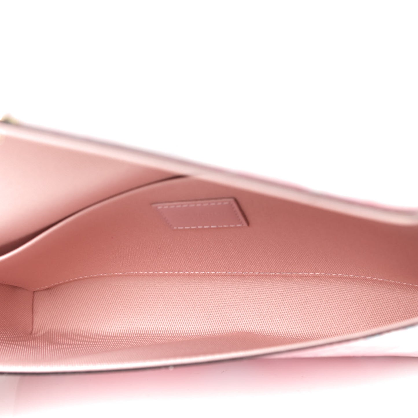 Vernis Valentine Felicie Pochette Chain Wallet Light Pink Neon