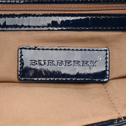 Burberry Nova Check Small Nickie Tote Blue 6 of 13
