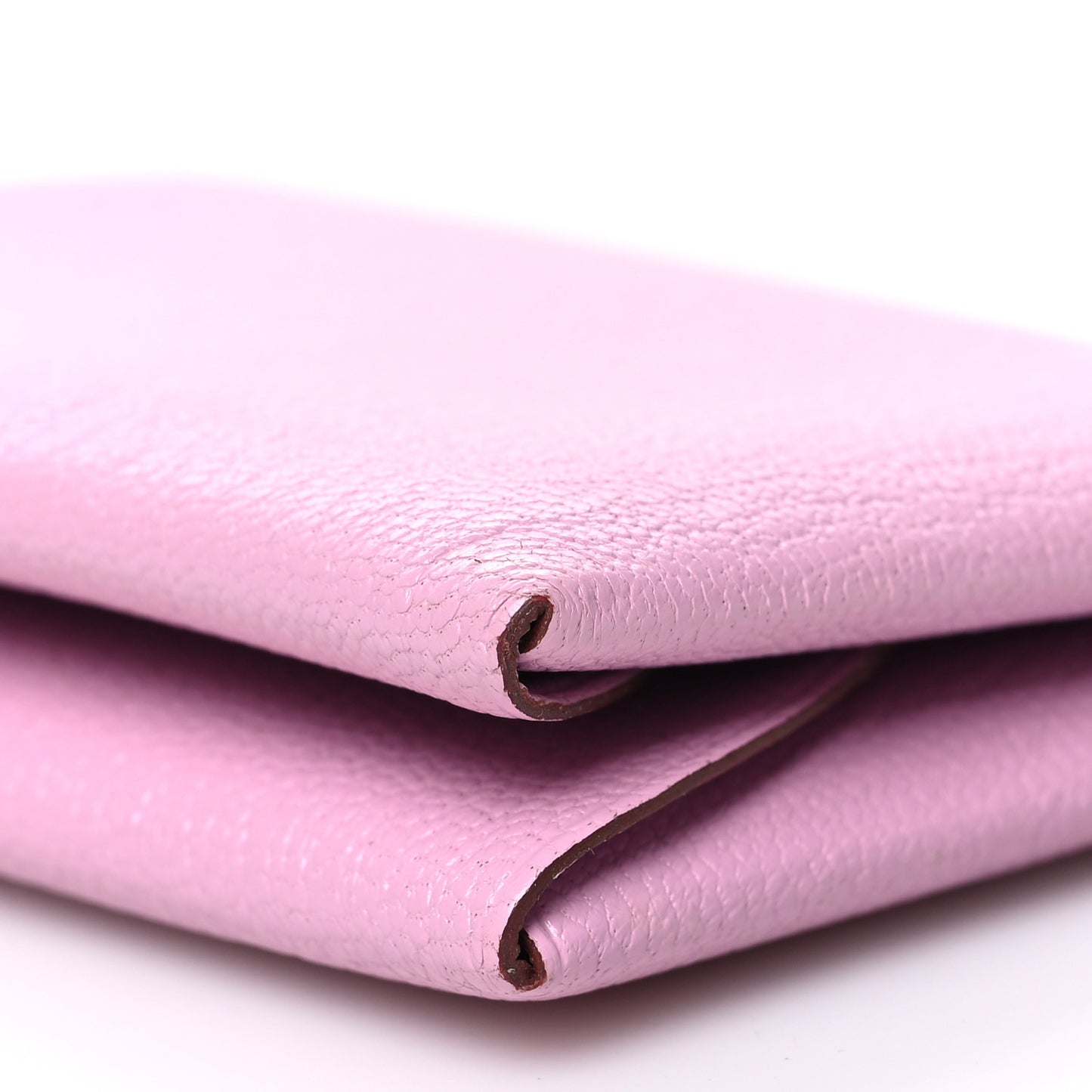 Chevre Mysore Calvi Duo Card Case Mauve Sylvestre