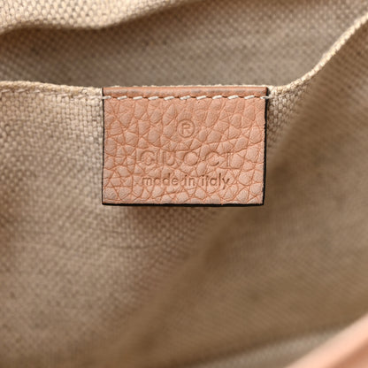 Gucci Pebbled Calfskin Small Soho Disco Bag Camelia 6 of 14
