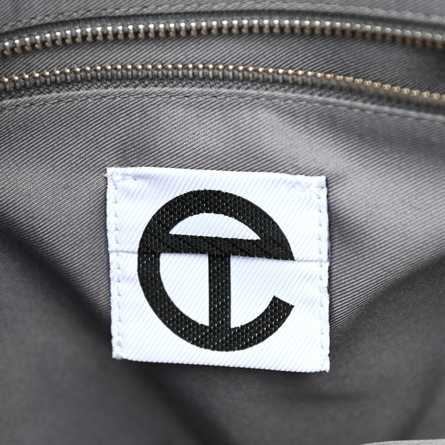 Vegan Leather Medium Shopping Bag Grey