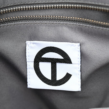 Telfar Vegan Leather Medium Shopping Bag Grey 6 of 9