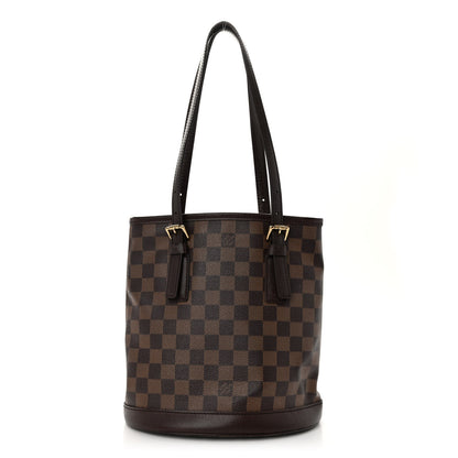 Louis Vuitton Damier Ebene Marais Bucket 23 3 of 10