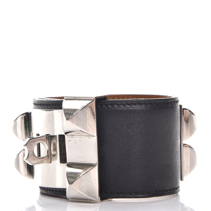 Hermes Swift Collier de Chien CDC Bracelet S Black 3 of 9