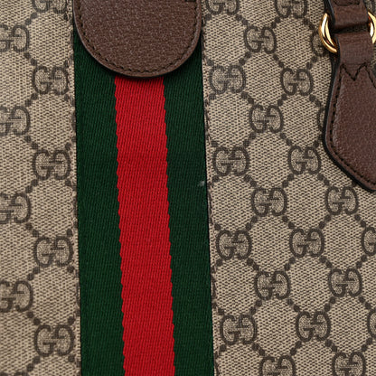 Gucci GG Supreme Monogram Medium Ophidia Shopping Tote Brown 11 of 11