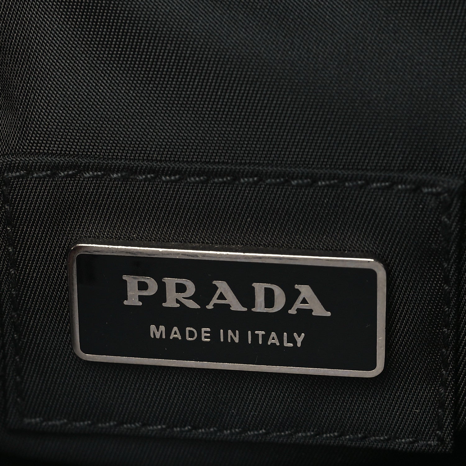 Prada Tessuto Nylon Montagna Belt Bag Black 6 of 8