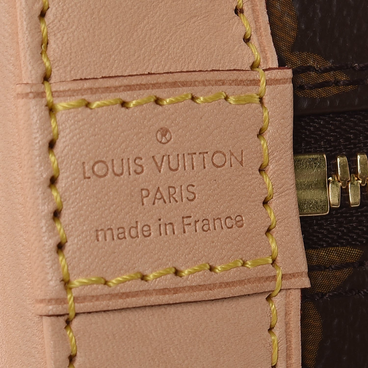 Louis Vuitton Monogram Alma BB 8 of 10