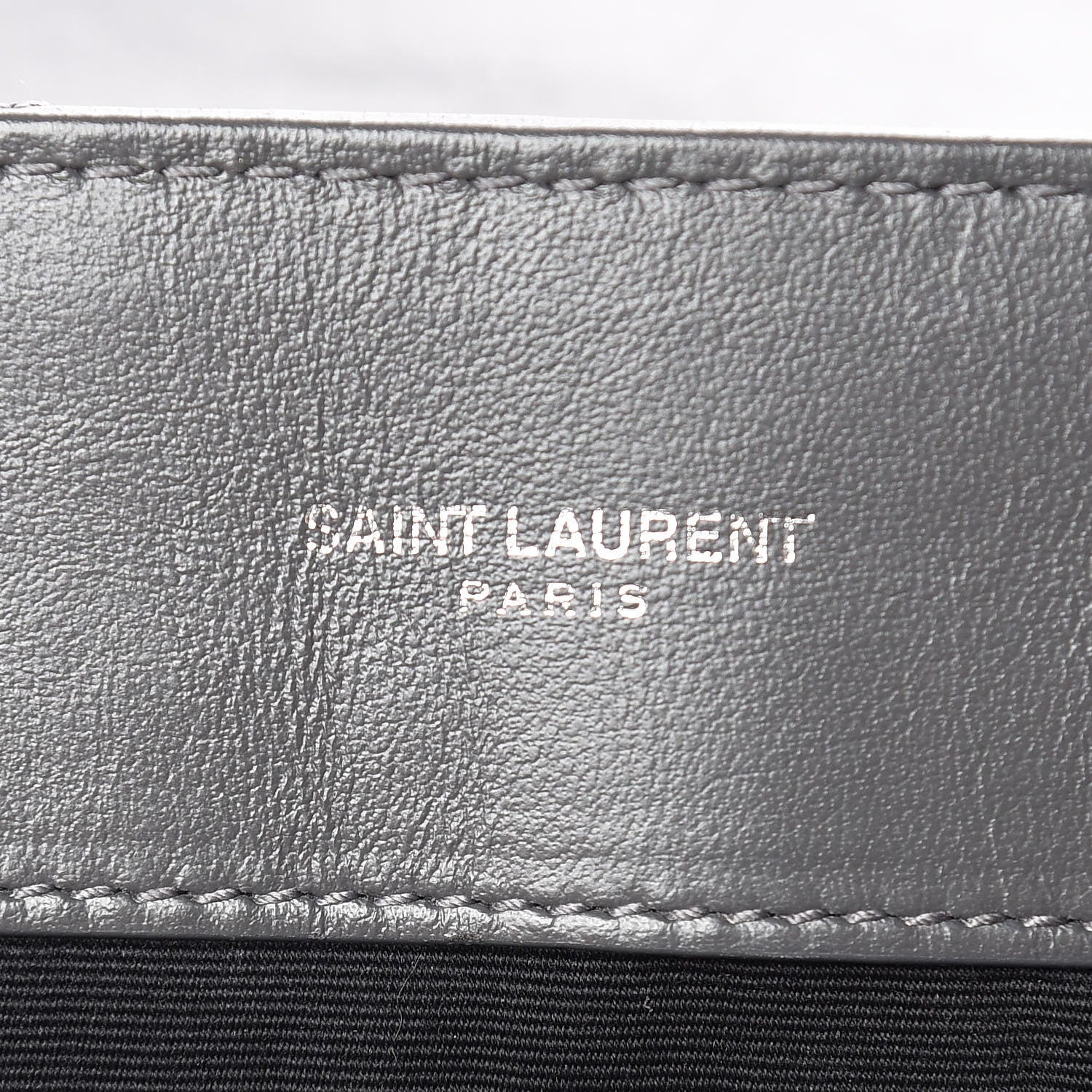 Saint Laurent Calfskin Y Quilted Monogram Large Loulou Chain Satchel Earth 6 of 12