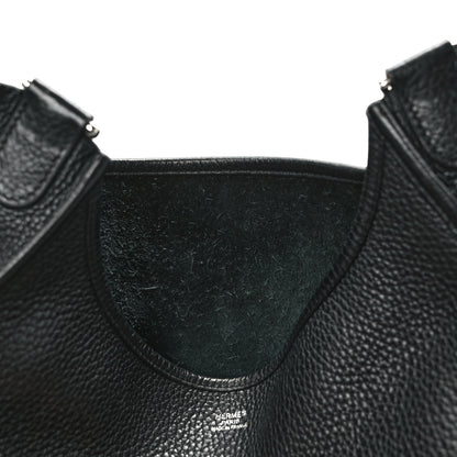 Hermes Taurillon Clemence Evelyne III PM Black 13 of 15