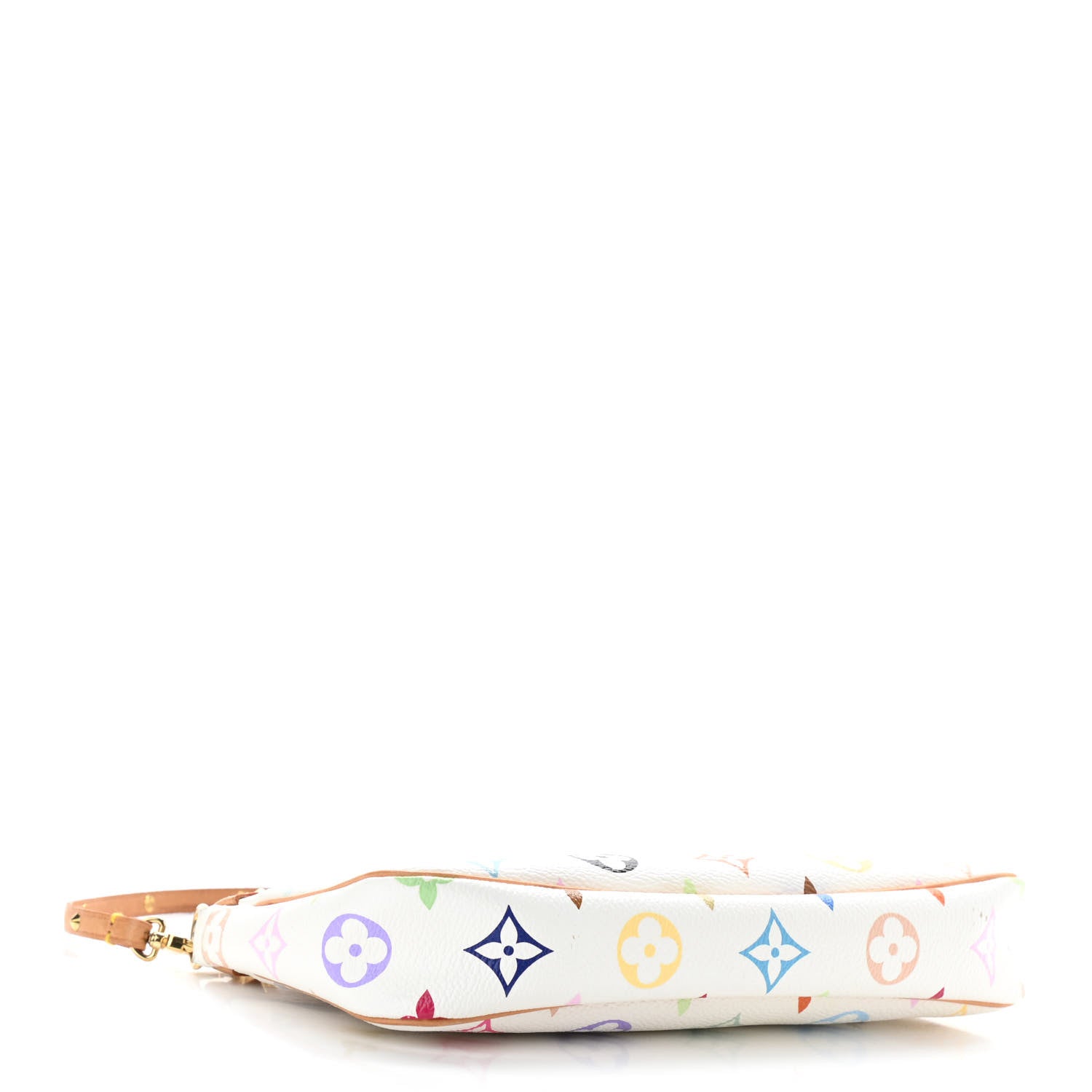 Louis Vuitton Monogram Multicolor Pochette Accessories White 4 of 12