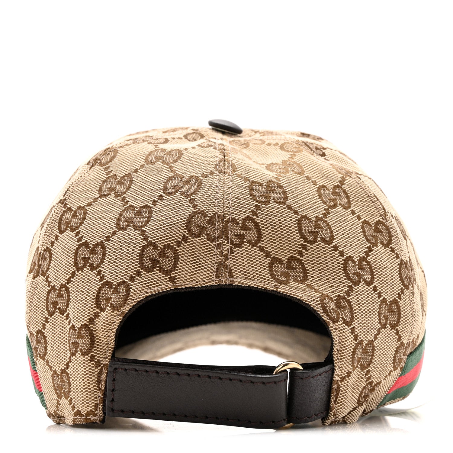 Gucci Monogram Web Baseball Hat M Beige Cocoa 6 of 9