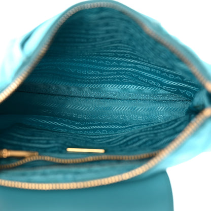 Prada Tessuto Nylon Saffiano Crossbody Bag Turchese 5 of 10