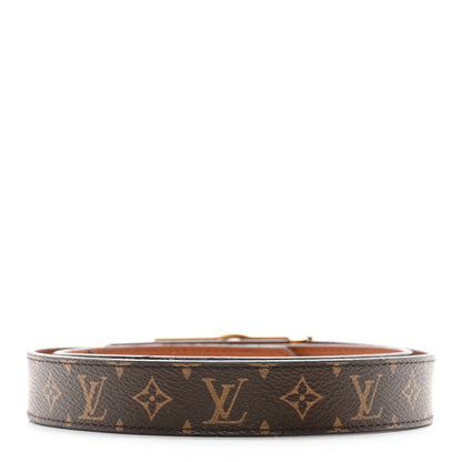 Louis Vuitton Monogram 25mm Dauphine Reversible Belt 85/34 Tan 2 of 11