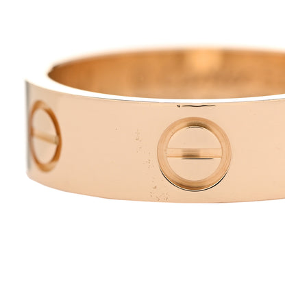 Cartier 18K Yellow Gold 5.5mm LOVE Ring 53 6.5 5 of 5