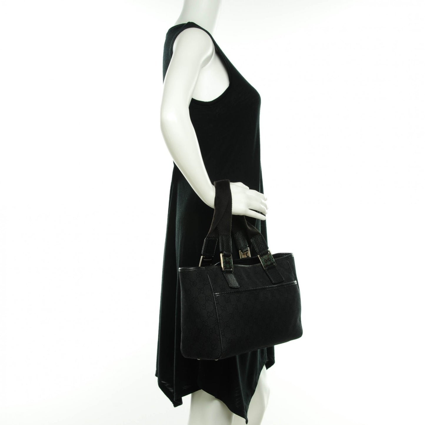 GG Monogram Pop Tote Black