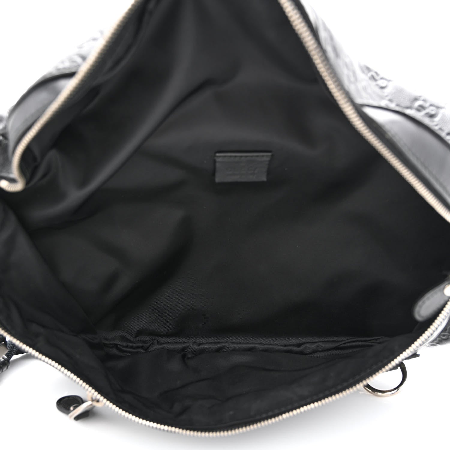 Gucci Guccissima Waist Belt Bag Black 5 of 12
