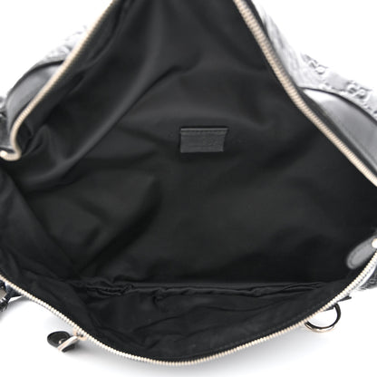 Gucci Guccissima Waist Belt Bag Black 5 of 12