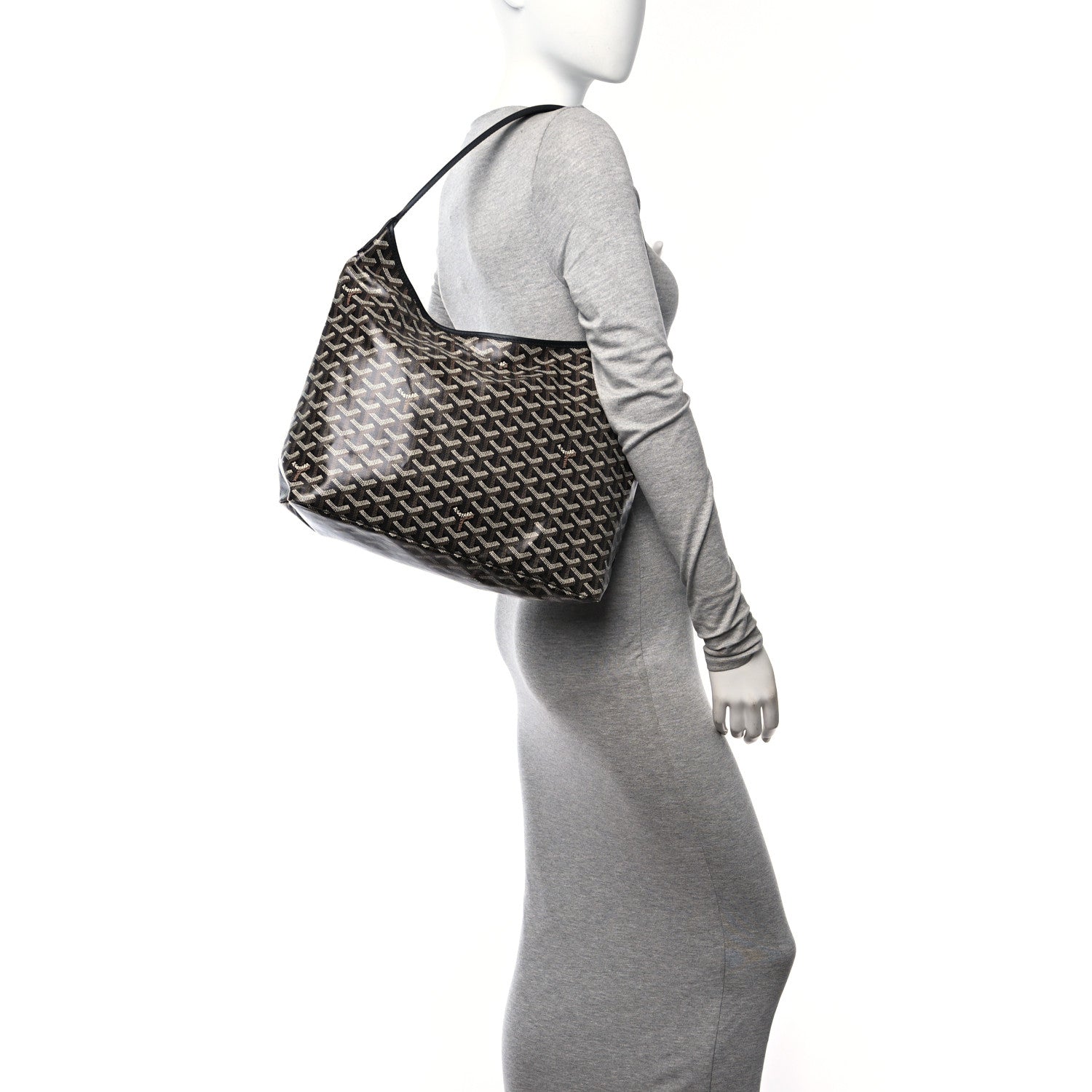 Goyard Goyardine Boheme Hobo Black 2 of 10