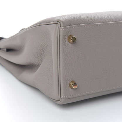 Hermes Togo Kelly Retourne 32 Gris Asphalte 39 of 48