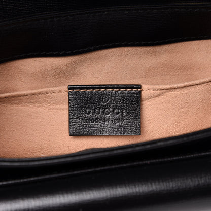 Gucci Azalea Calfskin Mini Marina Chain Shoulder Bag Black 7 of 13