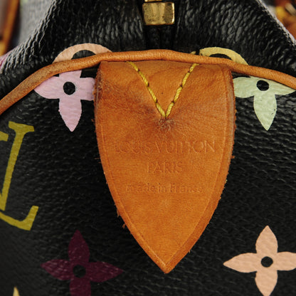 Louis Vuitton Monogram Multicolor Speedy 30 Black 7 of 7