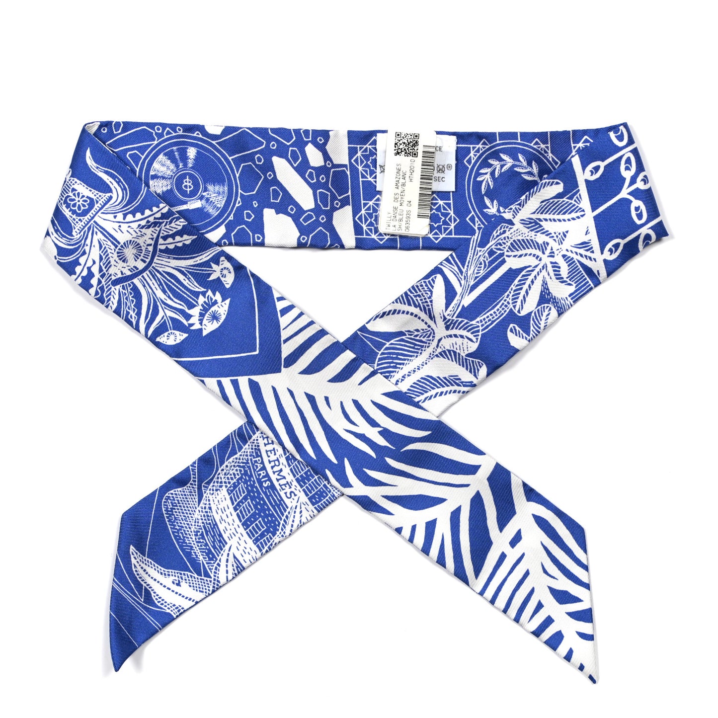 Silk La Danse Des Amazone Twilly Bleu Moyen White