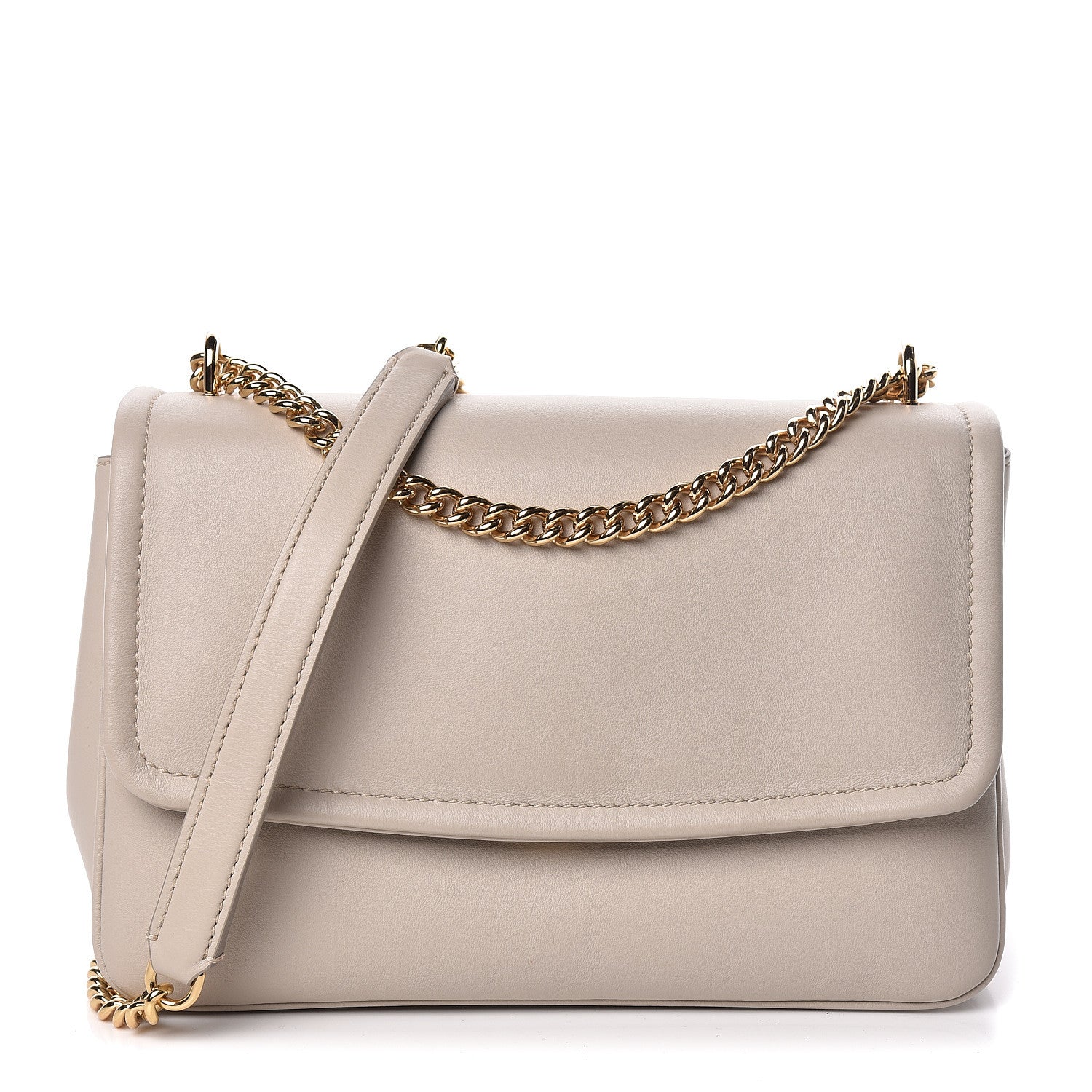 Dolce & Gabbana Calfskin Margharita Shoulder Bag White 1 of 11