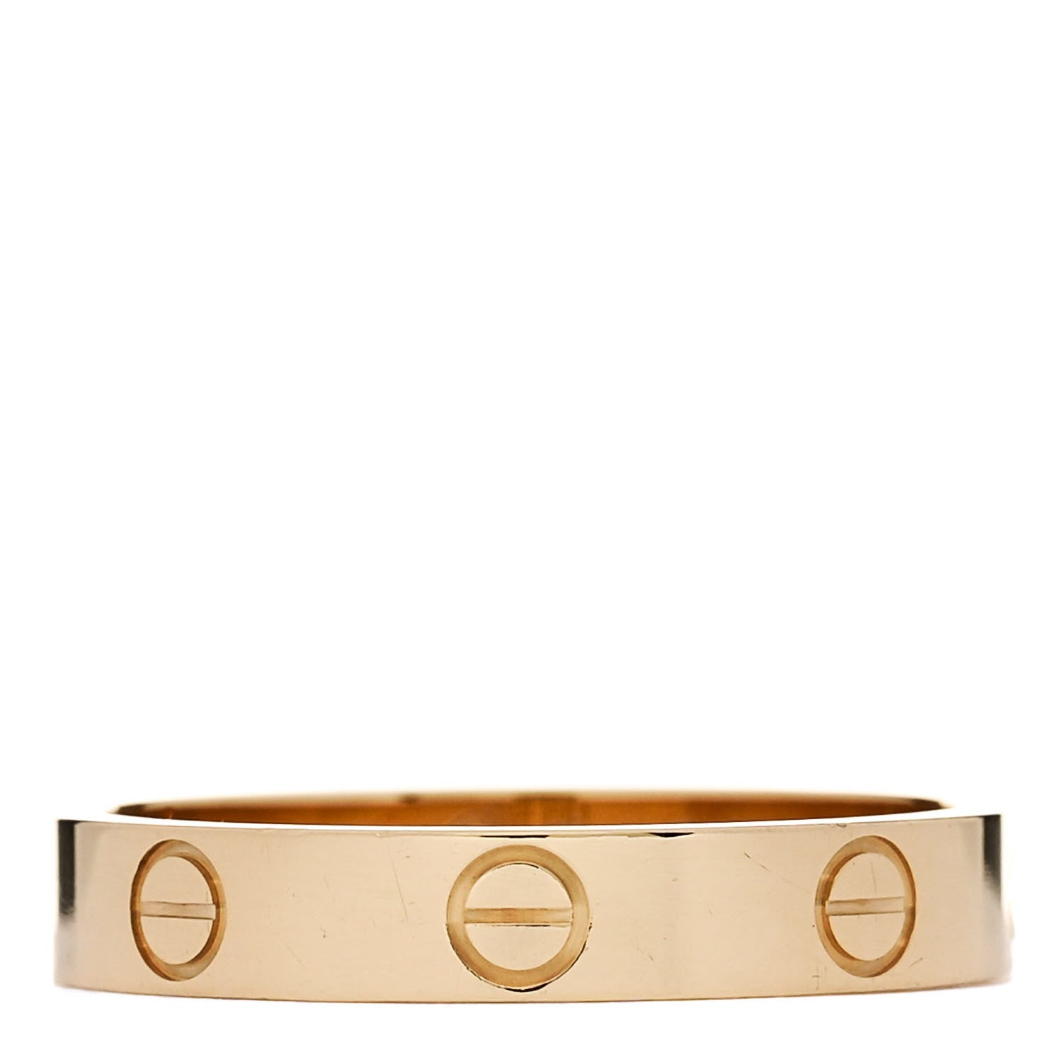 Cartier 18K Yellow Gold 3.5mm LOVE Wedding Band Ring 57 8 1 of 5