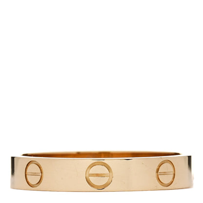 Cartier 18K Yellow Gold 3.5mm LOVE Wedding Band Ring 57 8 1 of 5